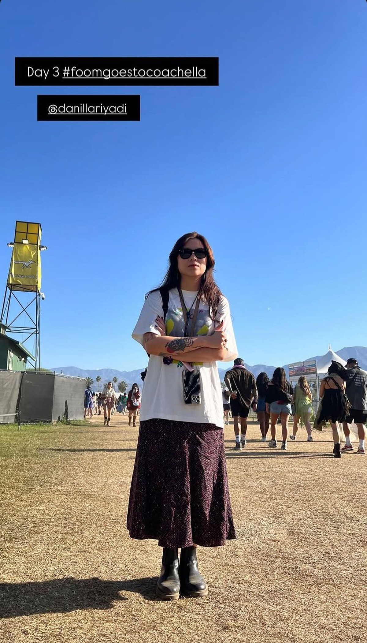 Gaya Fashion Seleb di Coachella