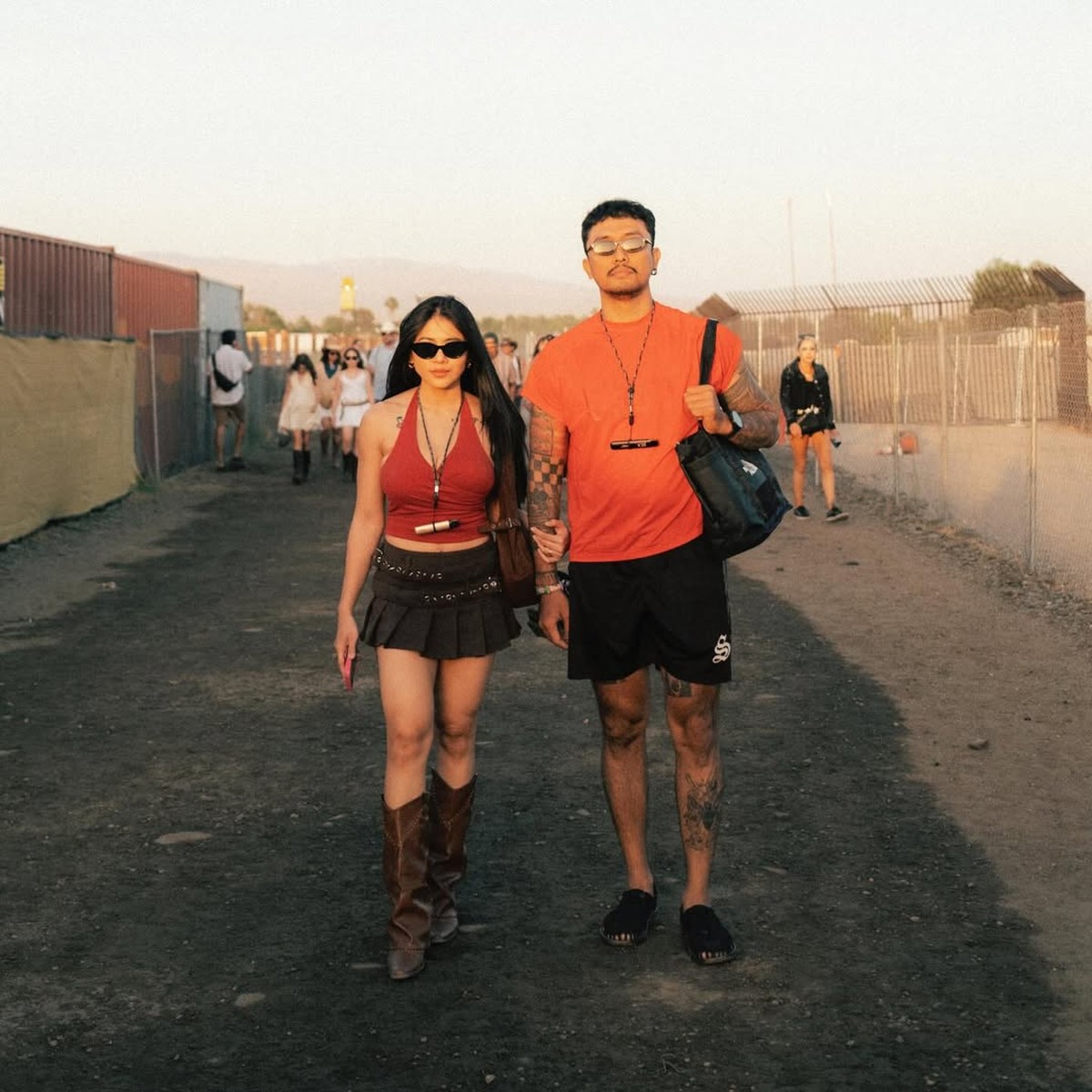 Gaya Fashion Seleb di Coachella
