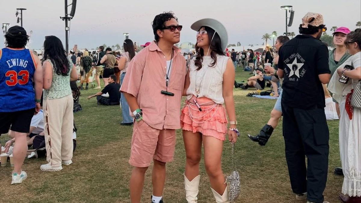 Gaya Fashion Seleb di Coachella