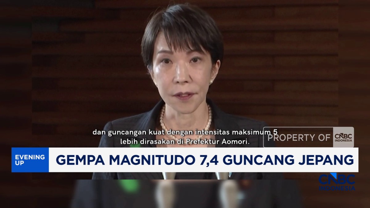 Video: Gempa Magnitudo 7,4 Guncang Jepang
