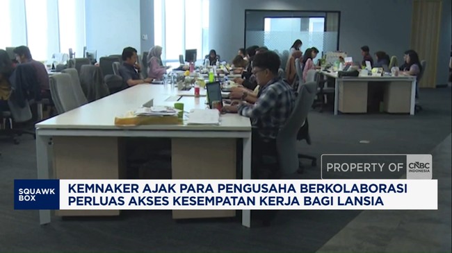 Video: Kemnaker Ajak Para Pengusaha Beri Peluang Kerja Bagi Lansia