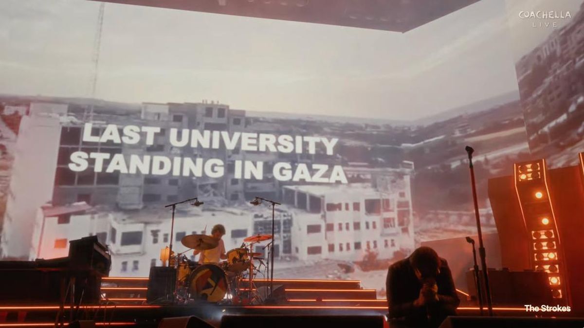 The Strokes Kecam As-israel Soal Konflik Gaza Dan Iran Di Coachella
