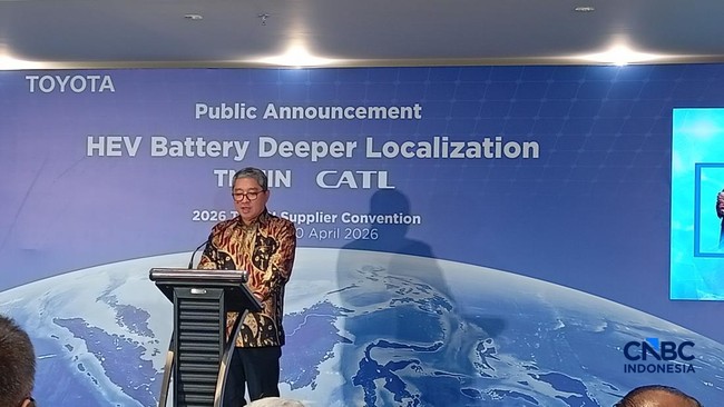 Toyota - CATL Bangun Produksi Baterai Lokal, Guyur Investasi Rp 1,3 T