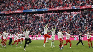 FOTO: Selebrasi Kemenangan Munchen, Pesta Juara ke-35 di Bundesliga