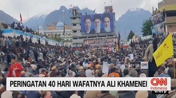 VIDEO: Ribuan Warga Pakistan Peringati 40 Hari Wafatnya Ali Khamenei