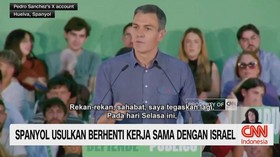 VIDEO: Spanyol Dorong Uni Eropa Tinjau Ulang Kerja Sama dengan Israel