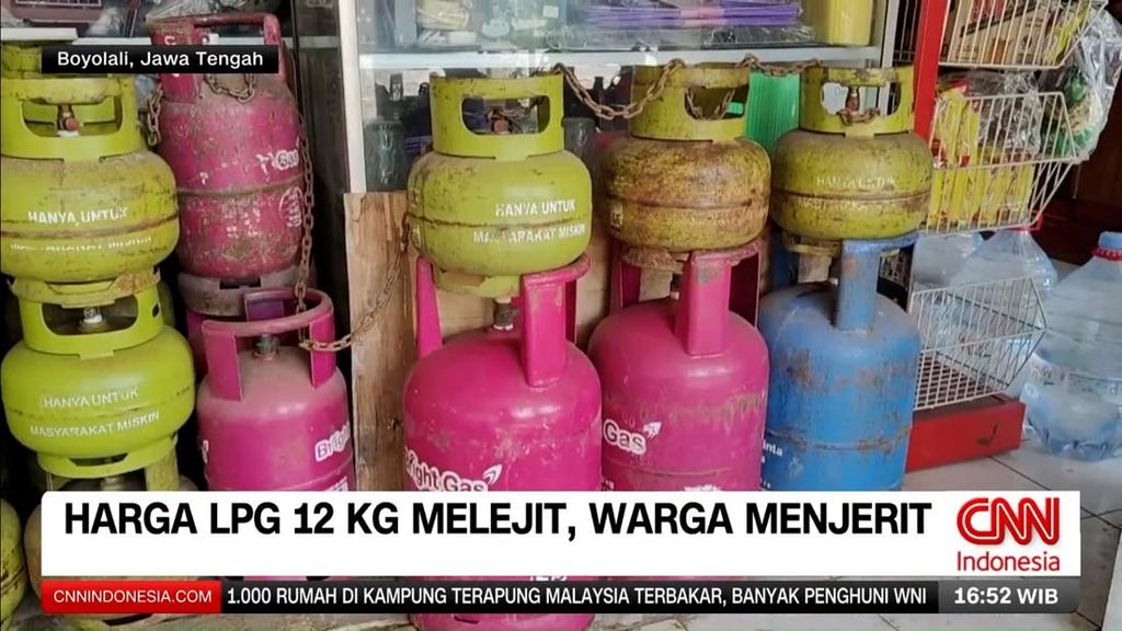 VIDEO: Harga LPG 12 Kg Naik, Warga dan Pelaku Usaha Mulai Khawatir