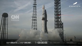 Peluncuran Roket New Glenn Blue Origin, Satelit Tak Capai Orbit Target