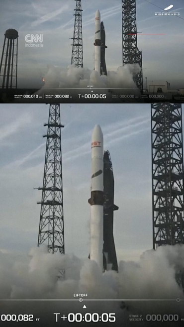 Peluncuran Roket New Glenn Blue Origin, Satelit Tak Capai Orbit Target