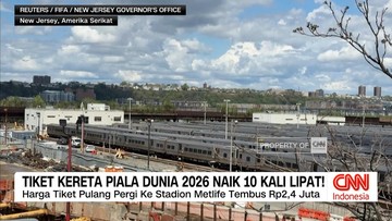 VIDEO: Tiket Kereta Piala Dunia 2026 Naik 10 Kali Lipat!