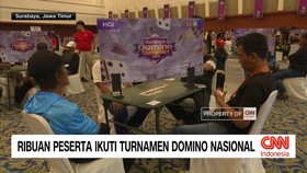 VIDEO: Ribuan Peserta Ikuti Turnamen Domino Nasional