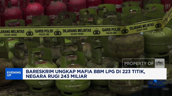 Video: Bareskrim Ungkap Mafia BBM LPG di 223 Titik, Negara Rugi 243 M