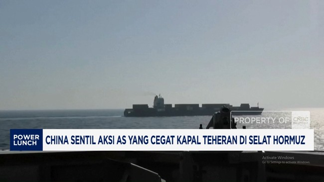 Video: China Sentil Aksi AS Yang Cegat Kapal Teheran di Selat Hormuz