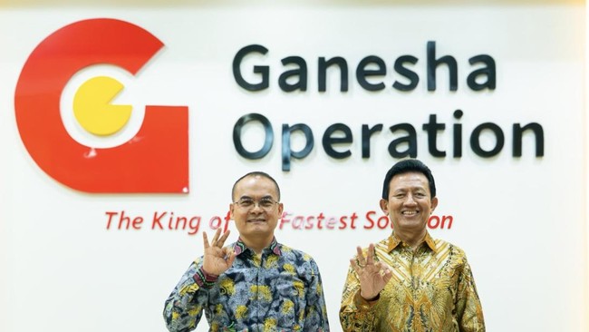 Direktur Jenderal Kemendikdasmen, Tatang Muttaqin, kunjungi Ganesha Operation, perkuat sinergi dalam meningkatkan mutu pendidikan di Indonesia.