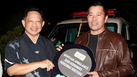 Kasatgas PRR Serahkan 5 Ambulans ke Takengon Kuatkan Layanan Kesehatan