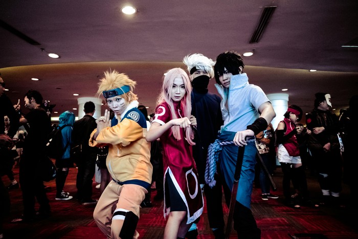 Ilustrasi festival anime