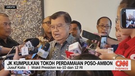 VIDEO: JK Kumpulkan Tokoh Perdamaian Poso-Ambon