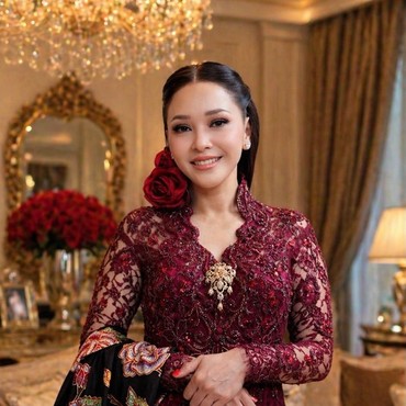 Maia Estianty Tampil Mewah di Pernikahan El Rumi, Harga Cincin Berlian Raksasa Disorot