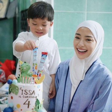 Tanya Hewan Kurban Iduladha, Issa Anak Nikita Willy: Kenapa Nggak Potong Babi?