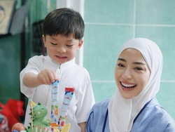 Tanya Hewan Kurban Iduladha, Issa Anak Nikita Willy: Kenapa Nggak Potong Babi?