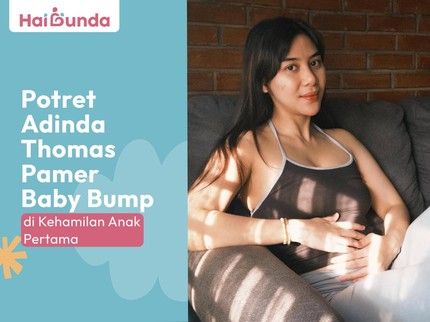 Potret Adinda Thomas Pamer Baby Bump di Kehamilan Anak Pertama