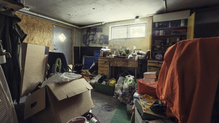 Rumah bekas penimbunan sampah