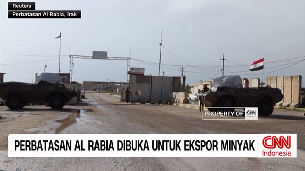 VIDEO: Perbatasan Al Rabia Dibuka untuk Ekspor Minyak