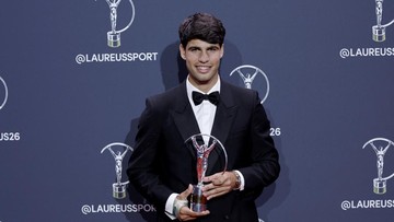 Sorotan Dunia Olahraga CNN Sport : Daftar Peraih Laureus World Sports Awards: Alcaraz dan Aryna Menang