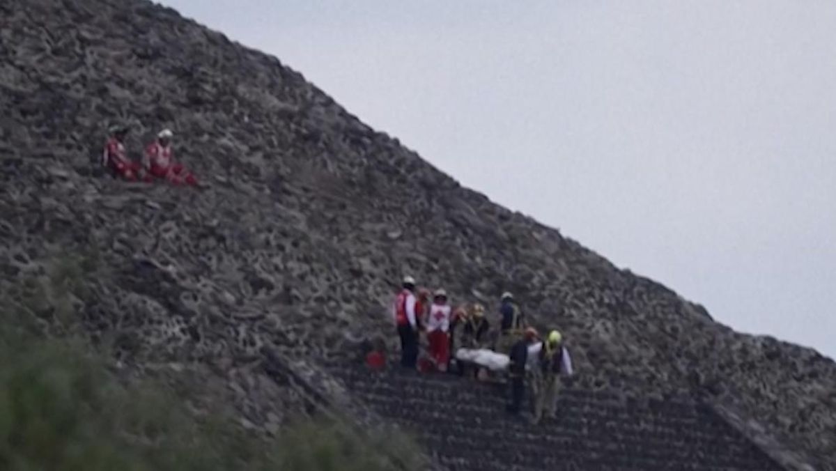 Situasi usai Penembakan di Piramida Meksiko, 1 Pengunjung Tewas