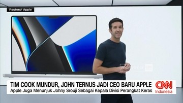 VIDEO: Tim Cook Mundur, John Ternus Jadi CEO Baru Apple