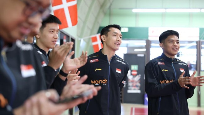 Kepala Bidang Pembinaan dan Prestasi PBSI, Eng Hian memberi pesan kepada para atlet agar berjaya pada laga penentuan fase grup Piala Thomas dan Uber 2026.