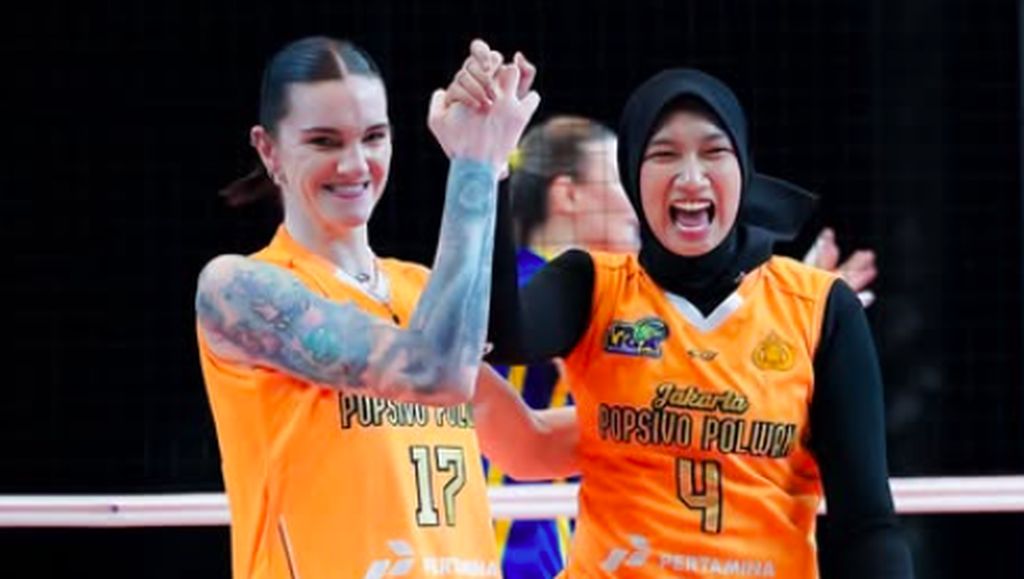 Hasil Proliga: Pegang Kendali, Popsivo Polwan Bantai Electric PLN 3-0