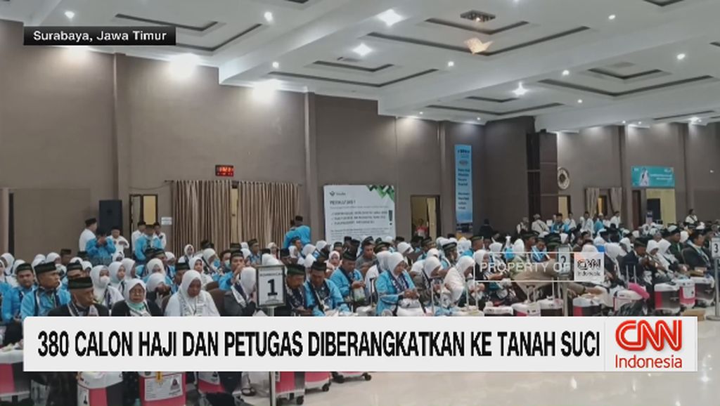 VIDEO: 380 Calon Haji dan Petugas Diberangkatkan ke Tanah Suci