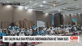 VIDEO: 380 Calon Haji dan Petugas Diberangkatkan ke Tanah Suci