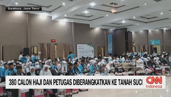 VIDEO: 380 Calon Haji dan Petugas Diberangkatkan ke Tanah Suci