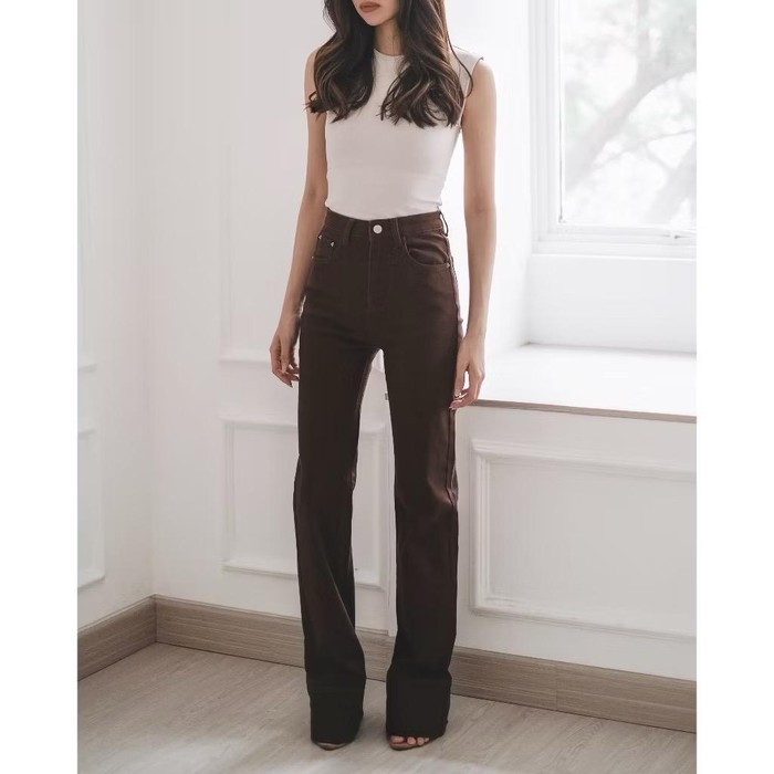 ANAIN Agua Jeans Brown