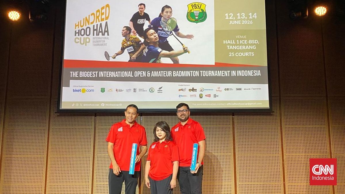 Hoo Haa Cup 2026 Dirilis, Ajang Veteran Badminton Dunia di Indonesia