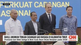 VIDEO: Bahlil Umumkan Temuan Cadangan Gas Raksasa di Kalimantan Timur