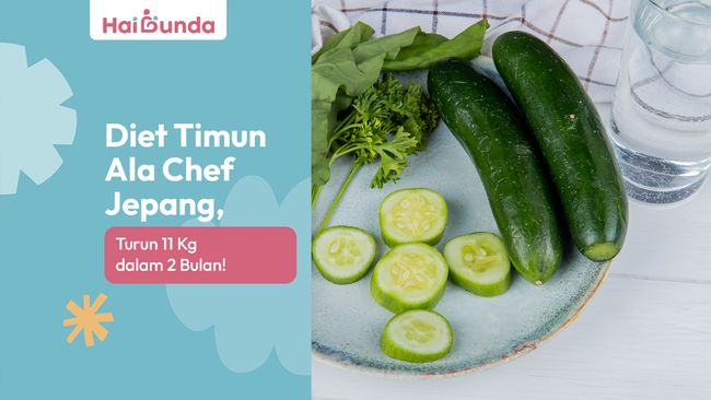 Diet Timun Ala Chef Jepang, Turun 11 Kg dalam 2 Bulan!