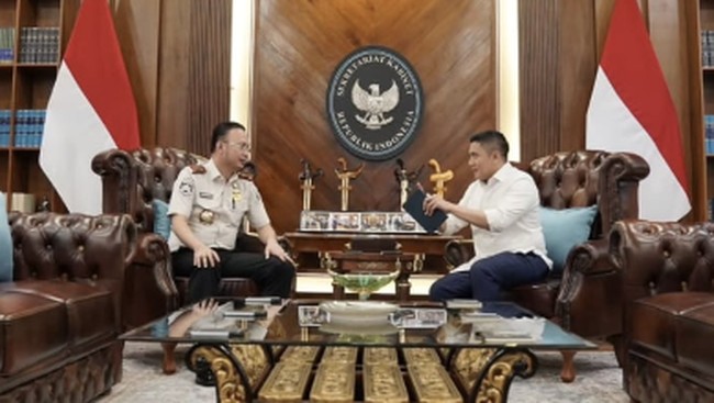Dirjen Imigrasi Temui Seskab Teddy, Bahas Haji hingga Pos Lintas Batas