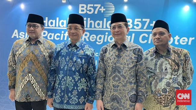 Menag Nasaruddin menyebut ekonomi halal global diprediksi bernilai lebih dari US$3 triliun atau sekitar Rp51.532 triliun pada 2026.