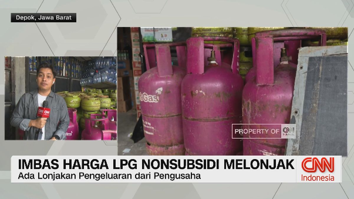 VIDEO: Harga LPG Nonsubsidi Melonjak