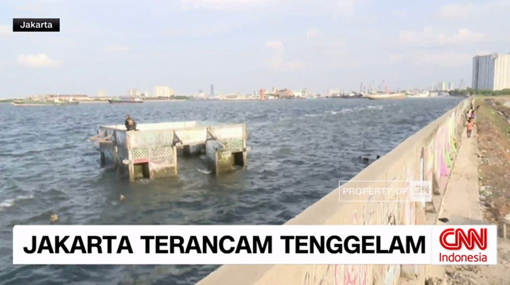 VIDEO: Jakarta Terancam Tenggelam