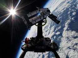 Video: LEGO Project Hail Mary Terbang ke Luar Angkasa, Pecahkan Rekor Dunia