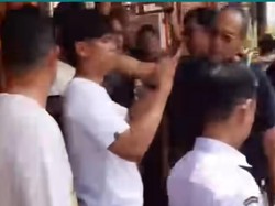 Pria di Makassar Diduga Aniaya Driver Ojol Wanita Nyaris Diamuk Massa