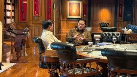 Temui Prabowo, Erick Thohir Laporkan Proyek Besar Olahraga Indonesia
