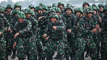 FOTO: Latihan Dasar Militer Komcad ASN Kementerian