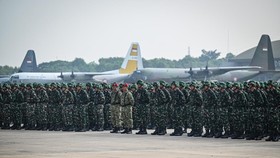 Seorang ASN Kemenekraf meninggal saat mengikuti rangkaian latsarmil Komcad yang digelar di Lanud Halim.