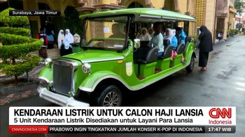 VIDEO: Fasilitas Kendaraan Listrik Bantu Jemaah Haji Lansia