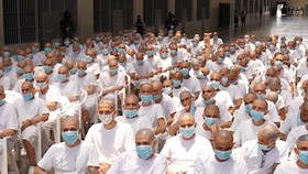 Penampakan Sidang Massal Anggota Gangster Sadis MS-13 di El Salvador